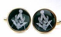 Masonic Harley Davidson Cufflinks